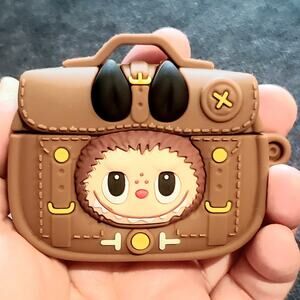 Air pods 2 Case Elves suitcase shape earphones monster rabbit music cell phone